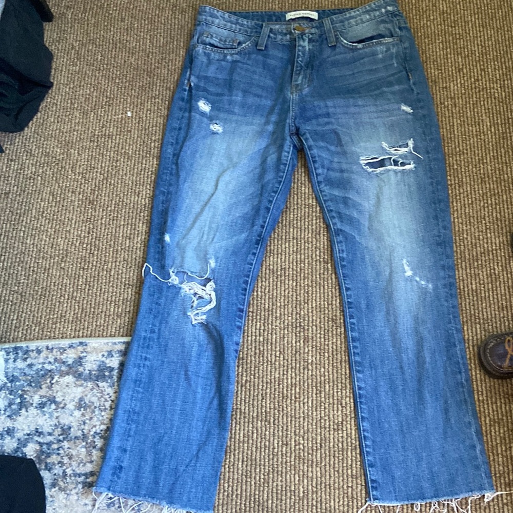 Wide leg jeans